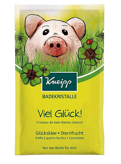 Badekristalle Viel Glück