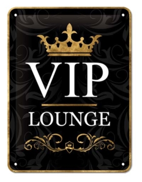 Blechschild VIP-Lounge