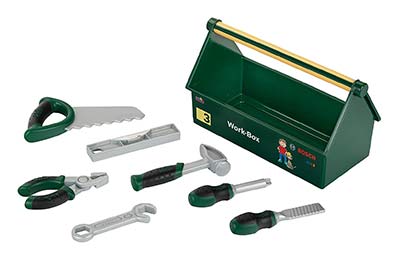 Bosch Kinder-Werkzeugkasten mit Werkzeug