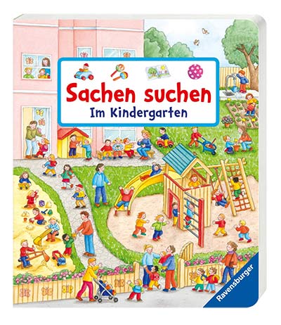 Buch Sachen suchen im Kindergarten - Sinnvolle Geschenke für 3-jährige Kinder