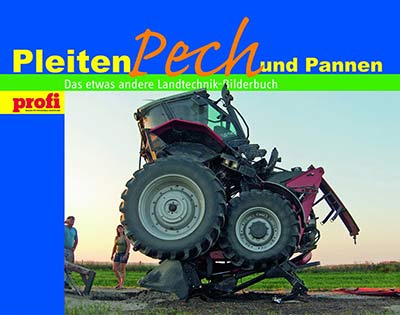 Buch mit lustigen Traktorunfällen - Geschenke für Landwirte und Traktorfahrer