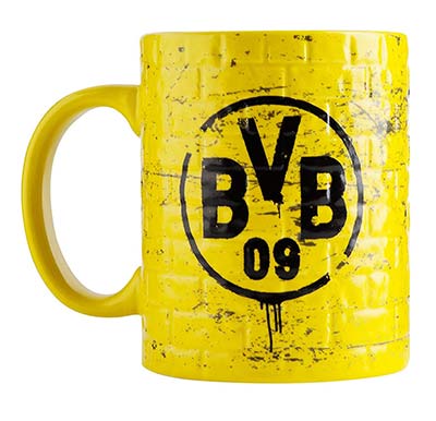 BVB Tasse Gelbe Wand