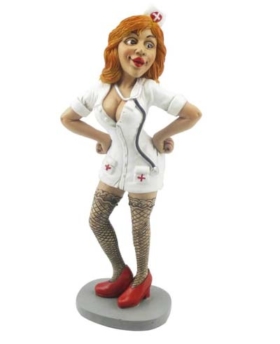 Comicfigur Krankenschwester