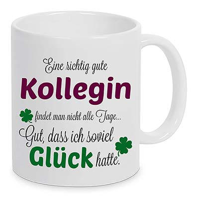 Dankeschön Kollegin Tasse