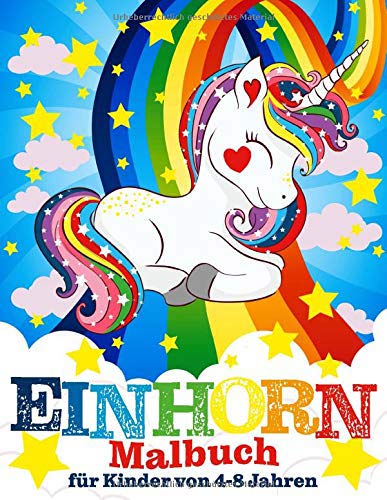 Einhorn Malbuch