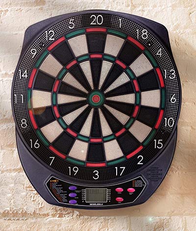 Elektronische Dartscheibe