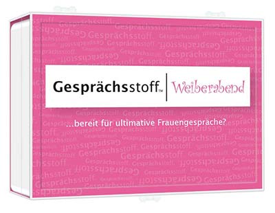 Fragespiel Gesprächsstoff Weiberabend