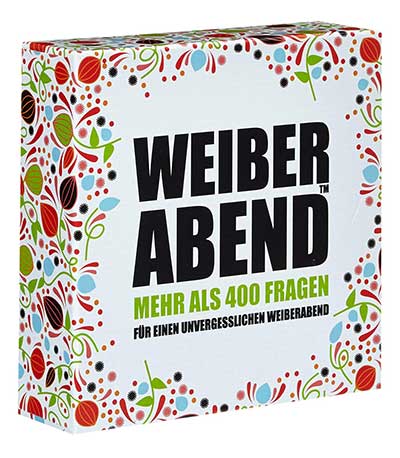 Fragespiel Weiberabend - Geschenke für Frauen