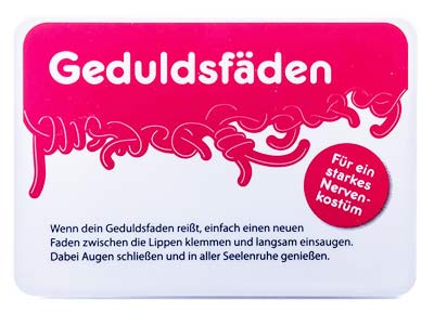 Geduldsfäden - Wichtelgeschenke für Kollegen