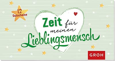 Geschenkgutscheine Zeit für meinen Lieblingsmensch