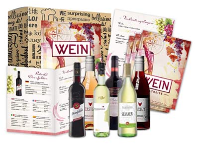 Geschenkset Wein-Weltreise