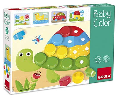 Steckspiel Farben zuordenen - Lernspielzeug für Kinder ab 2 Jahren
