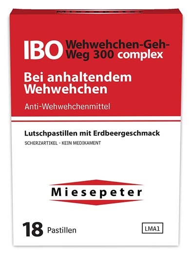 IBO Wehwechen-Geh-Weg 300 complex - Lustige Geschenke