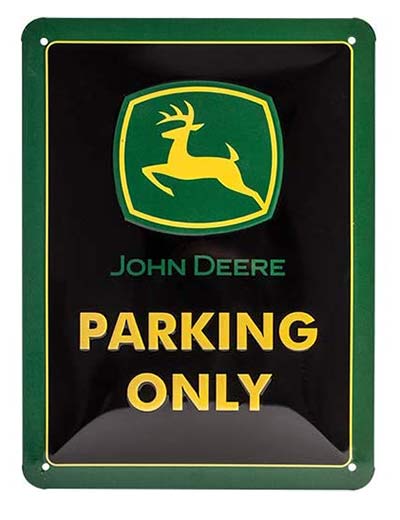 John Deere Blechschild - Geschenke für Traktorfahrer