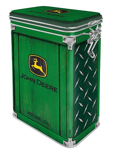 John Deere Kaffeedose - Geschenke für Traktorfahrer