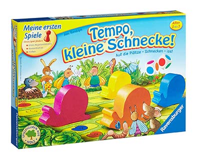 Brettspiel Tempo kleine Schnecke - Geschenke für 3-jährige Kinder