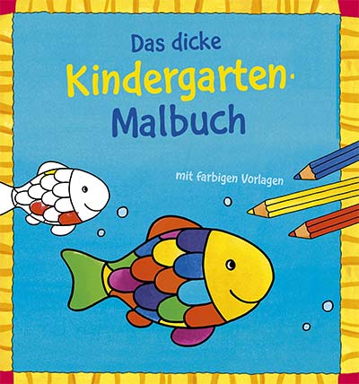 Kindergarten Malbuch