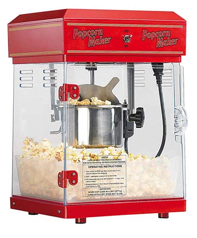 Popcornmaschine im Retro-Look