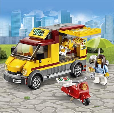 Lego-Pizzawagen