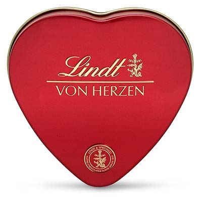 Lindt Pralienen von Herzen