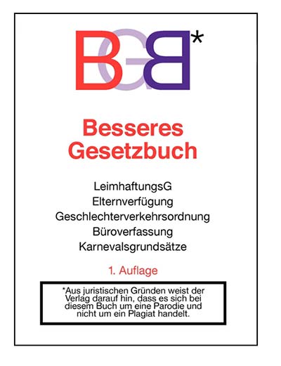 Lustiges BGB beseseres Gesezbuch