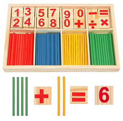 Montessori Mathe Lernkasten