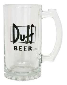 Nerd Geschenke Duff Beer Glas