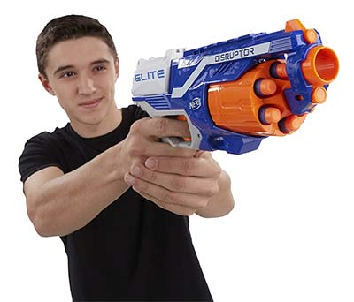 Nerf Gun Elite Disruptor Softpfeil Pistole