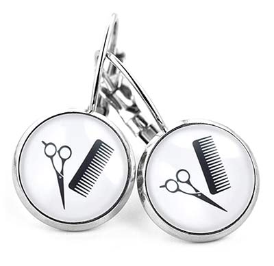 Ohrringe für Friseurinnen