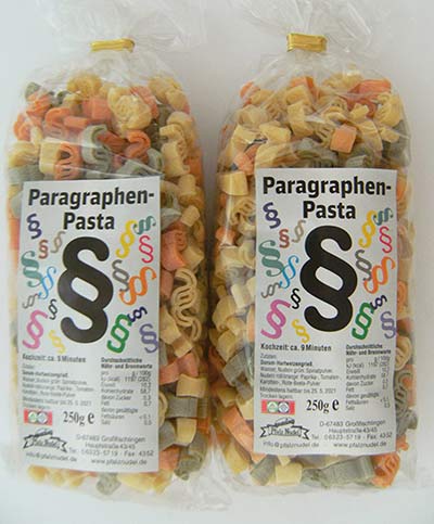 Paragraphen Pasta