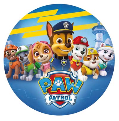 Paw Patrol Esspapier Tortenaufleger