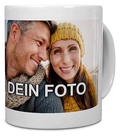 Personalisierte Geschenke Tasse mit Foto