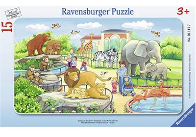 Puzzle Ausflug in den Zoo