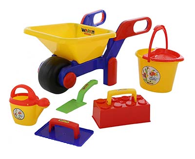 Sandkasten Baustellen-Set - Outdoor-Geschenke für 2-jährige Jungs