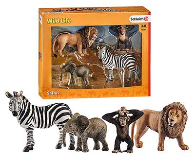 Schleich Wildtiere Afrika - Geburtstagsgeschenke für 3-jährige Jungs