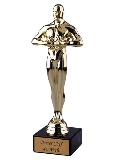 Siegerfigur Chef - Geschenke für den Chef