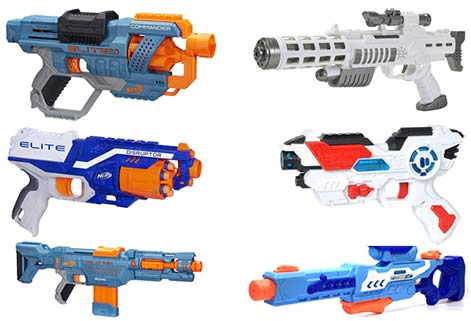 Spielzeugpistolen für Kinder