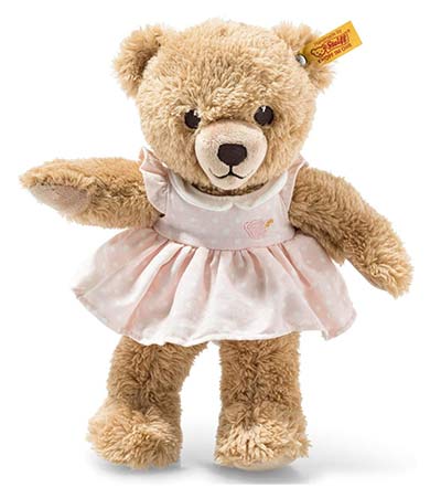 Teddybär mit Kleid