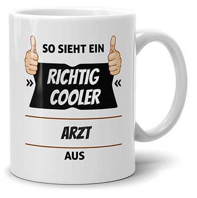 Tasse für den Arzt