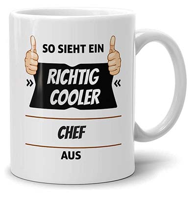 Tasse für den Chef - Geschenke für den Chef