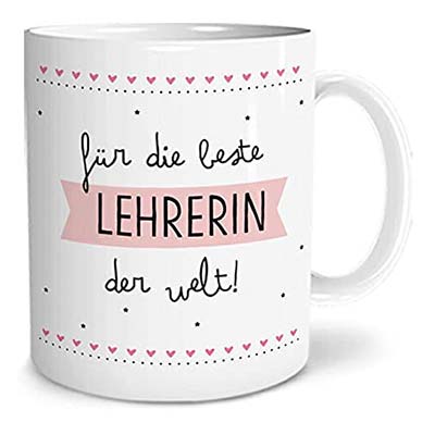 Tasse für die beste Lehrerin der Welt