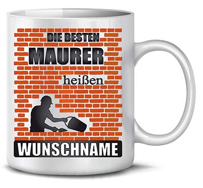 Tasse für Maurer