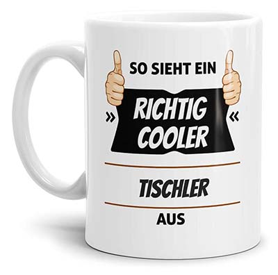 Tasse für Tischler