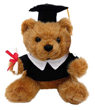 Teddybär zur bestandenen Prüfung - Geschenke zur bestandenen Prüfung