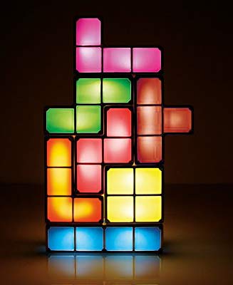 Tetris Lampe