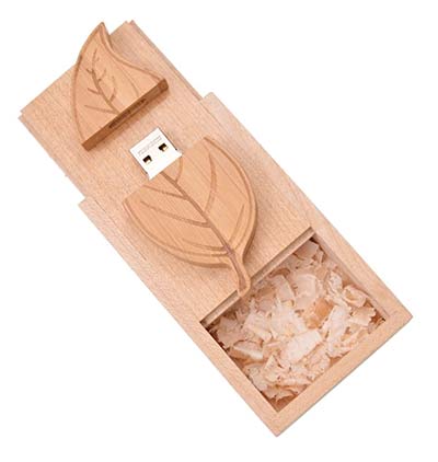 USB-Stick aus Holz