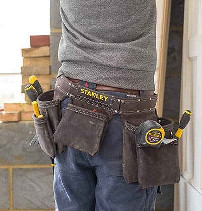 Werkzeuggürtel aus Leder - Nützliche Geschenke für Männer