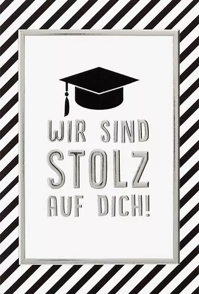 Karte zur bestandenen Prüfung - Geschenke zur bestandenen Prüfung