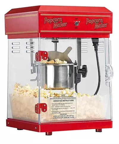 Popcornmaschine im Retro-Look