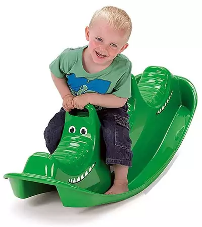 Krokodil Schaukelpferd - Spielsachen für 1-jährige Kinder